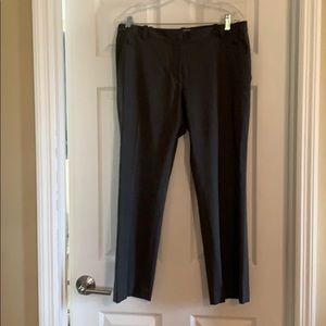 Tory Burch wool blend gray Capri pants size 10